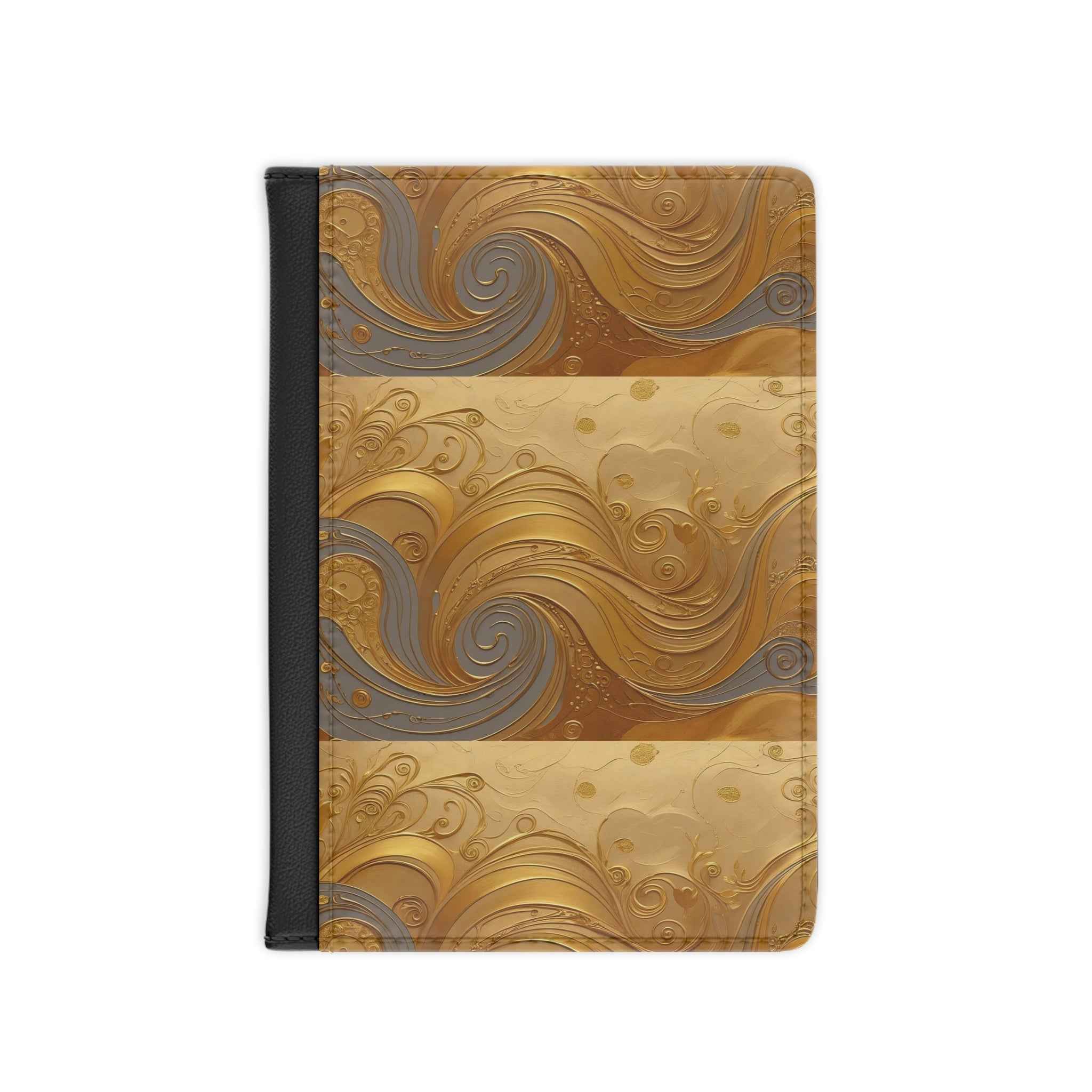 Elegant Swirls Passport Cover - Exclusive Travel Accessory by Rosetta Creative Boutique - Unique Adventure Organizer and Vacation Gift - Rosetta Creative Boutique