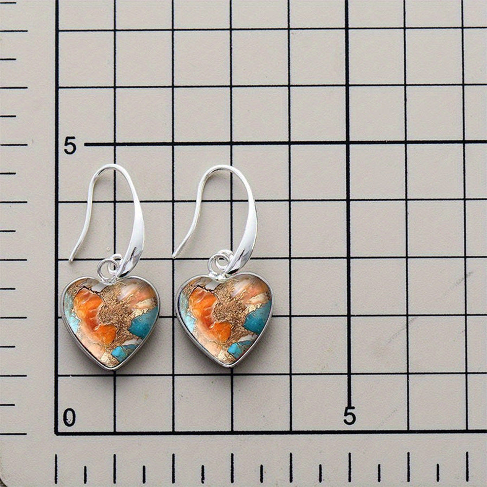 Vintage Bohemian Love Pendant Earrings Pattern