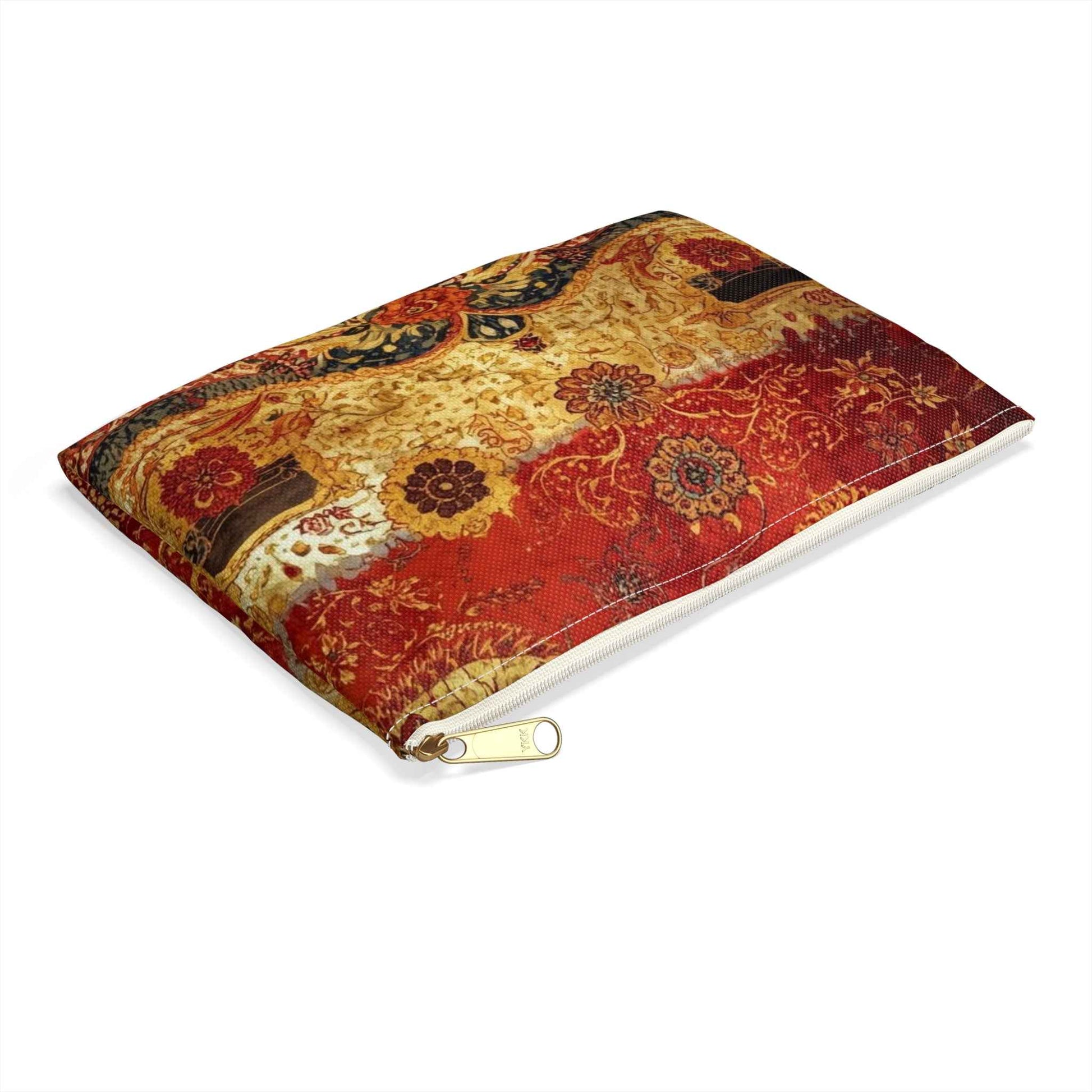 Elegant Floral Accessory Pouch for Stylish Organization
