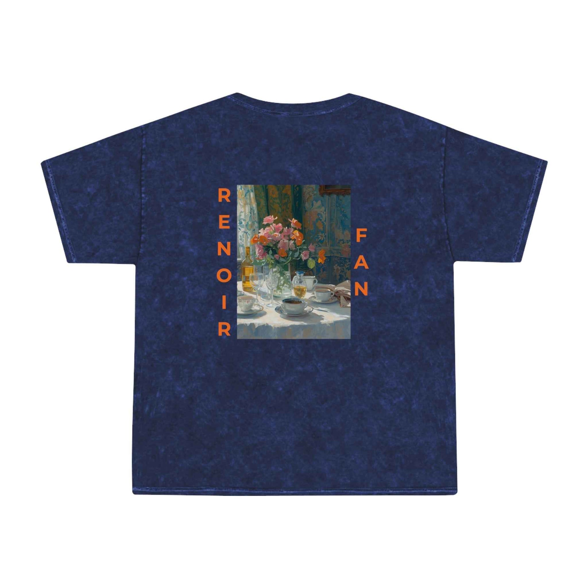 Renoir Floral Still Life Tee Vintage Mineral Wash Cotton