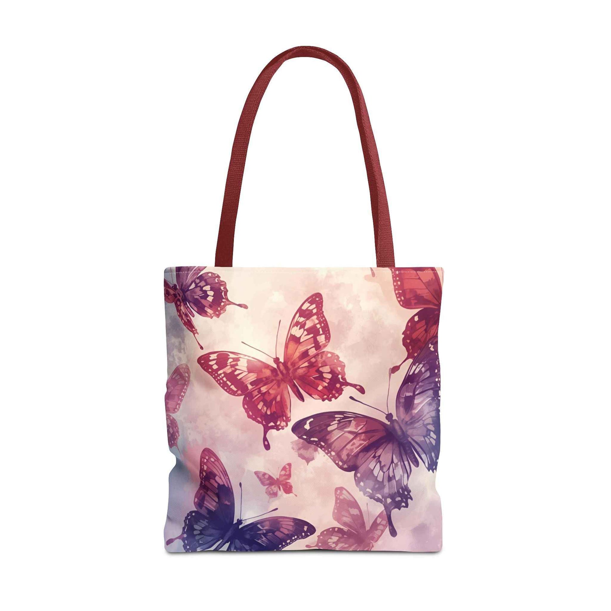 Butterfly Pattern Tote Bag - Stylish Eco-Friendly Canvas Bag