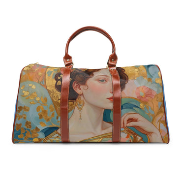 Stylish Waterproof Travel Bag | Art-Inspired Overnight Tote, Weekend Getaway Bag, Gym Bag, Perfect for Travel, Gifts