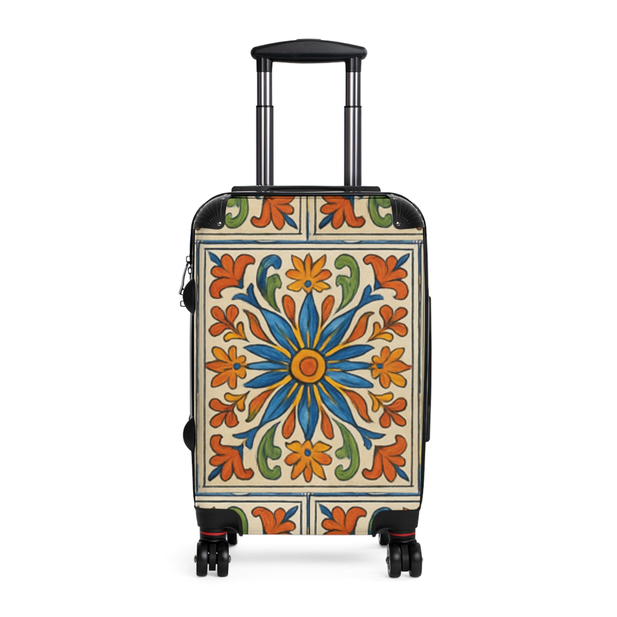 Vibrant Floral Italian Ceramics Suitcase by Rosetta Creative Boutique - Rosetta Creative Boutique