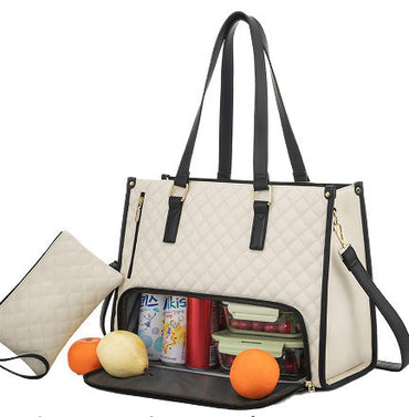 Fashionable Insulated Lunch Tote Bag For Women Crossbody - Rosetta Creative Boutique