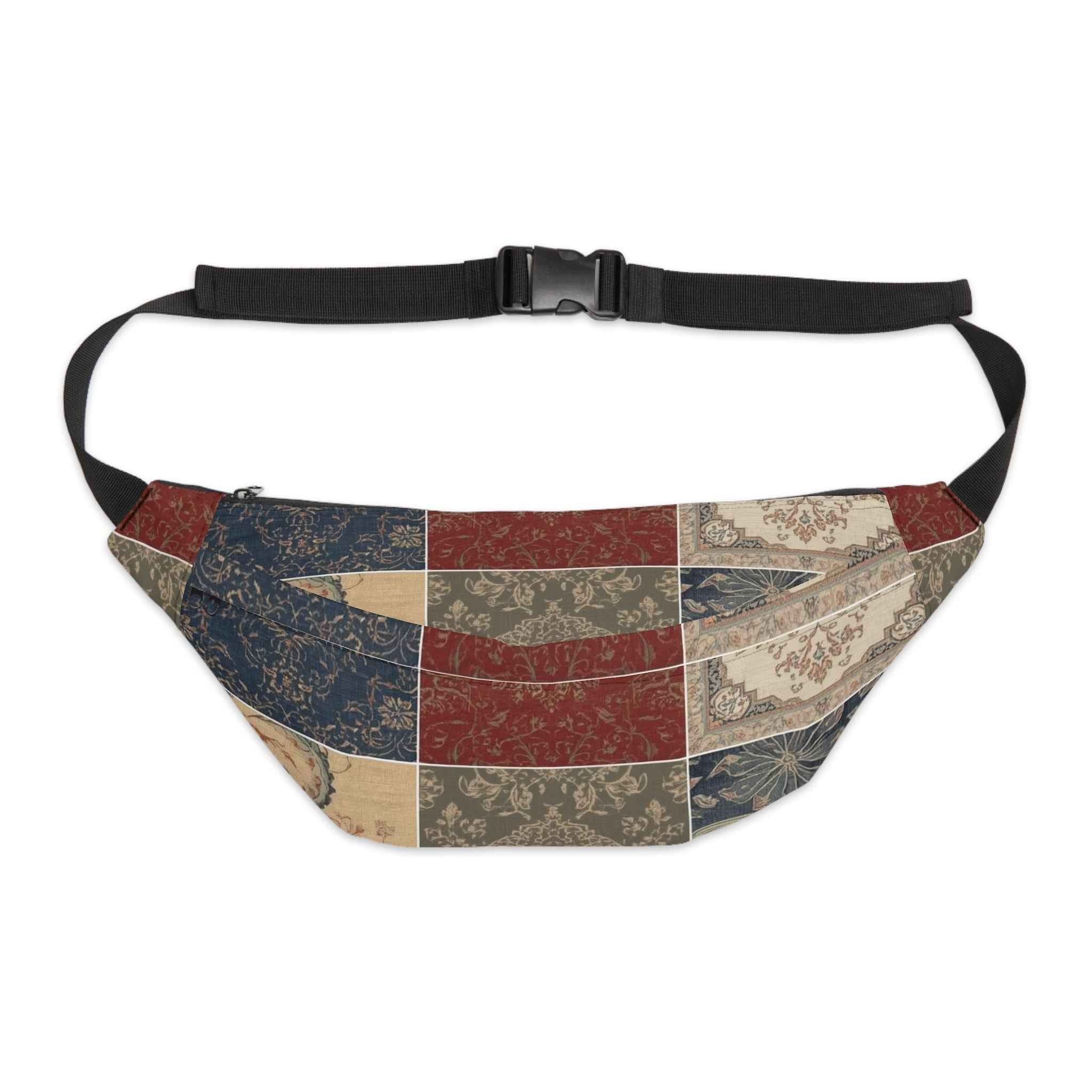 Patriotic Vintage Patchwork Fanny Pack