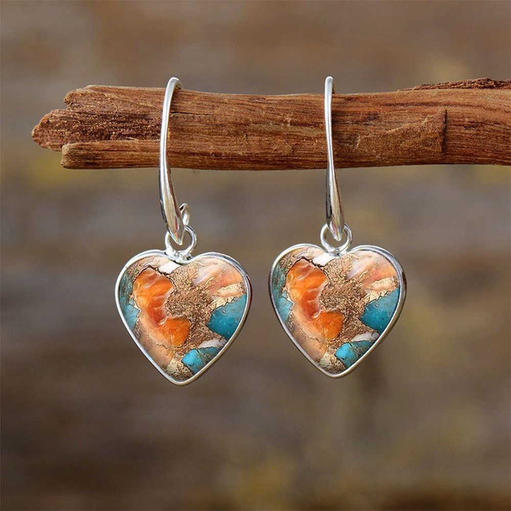 Vintage Bohemian Love Pendant Earrings Pattern