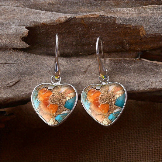 Vintage Bohemian Love Pendant Earrings Pattern