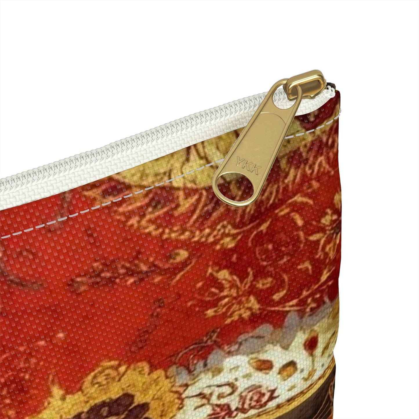 Elegant Floral Accessory Pouch for Stylish Organization