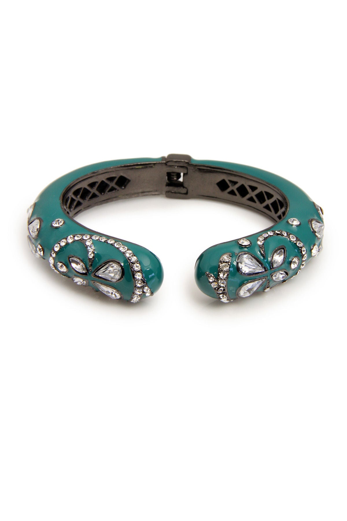 Resin Crystal Flower Bracelet