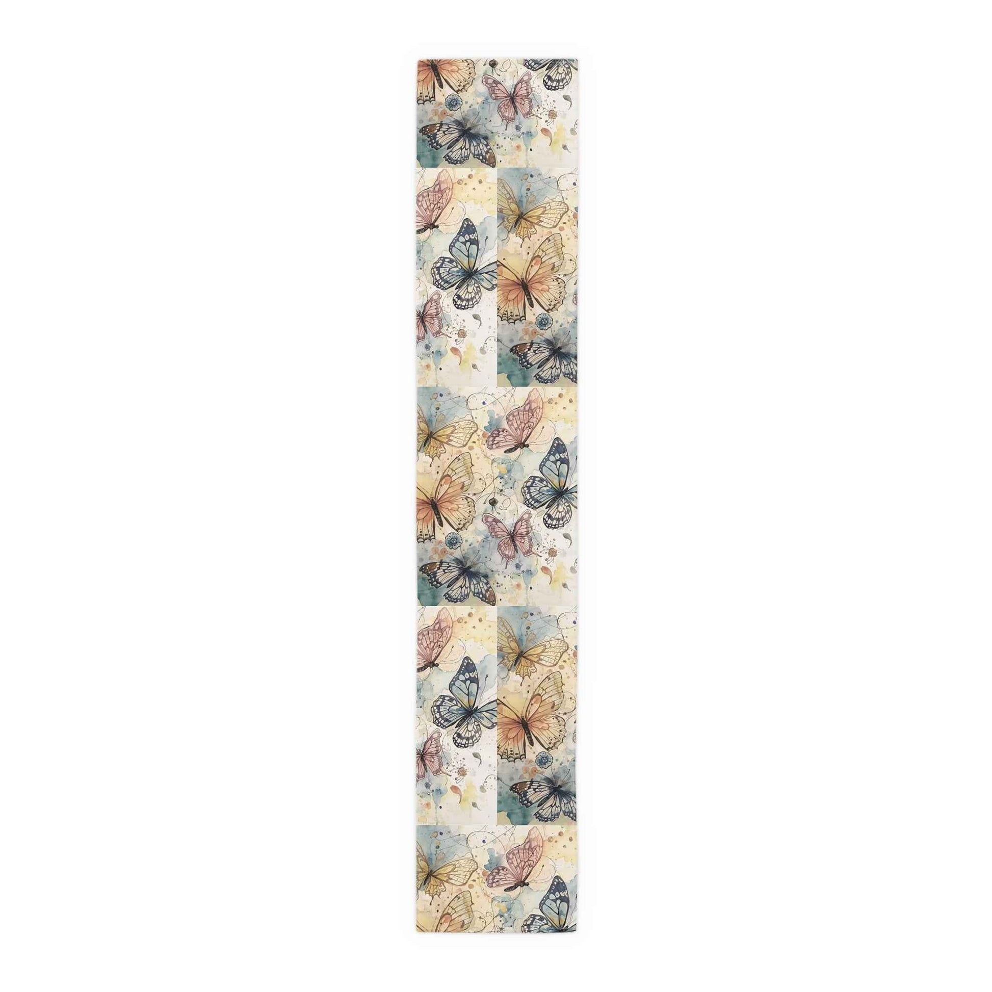 Elegant Butterfly Table Runner for Seasonal Decor