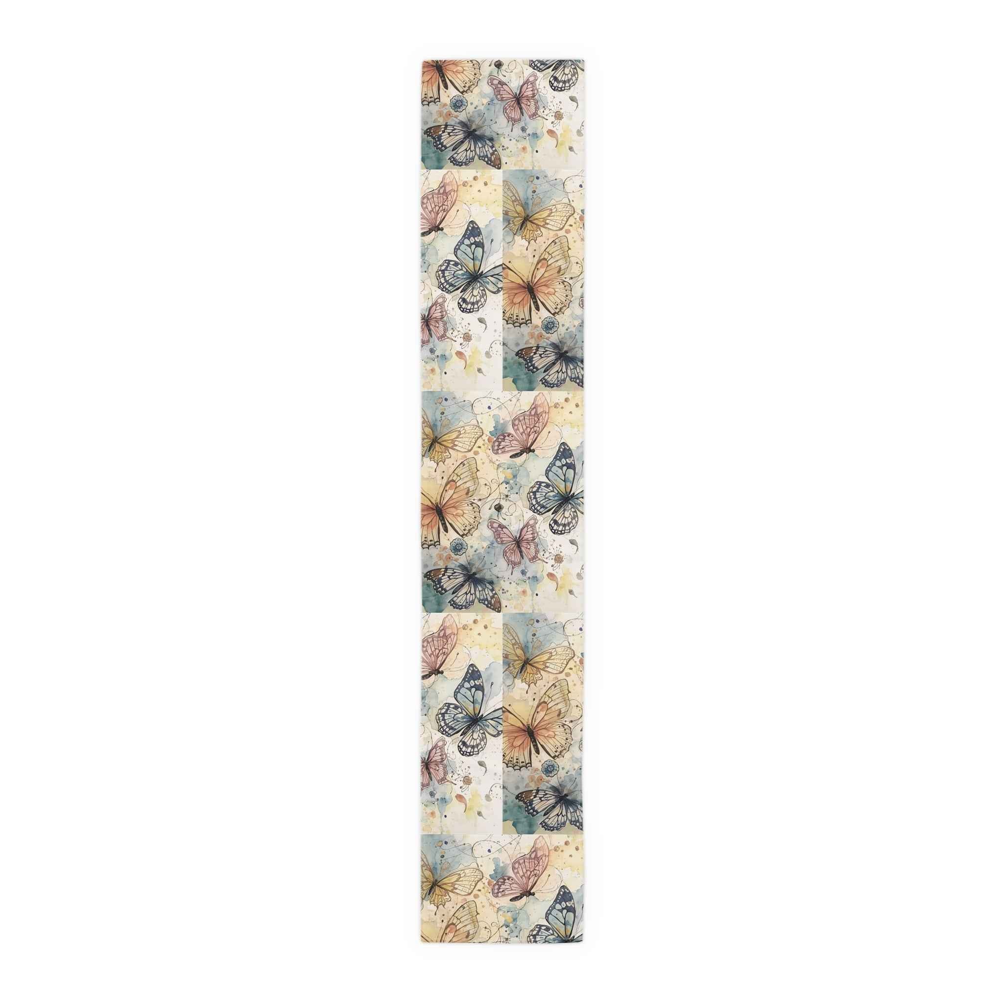 Elegant Butterfly Table Runner for Seasonal Decor