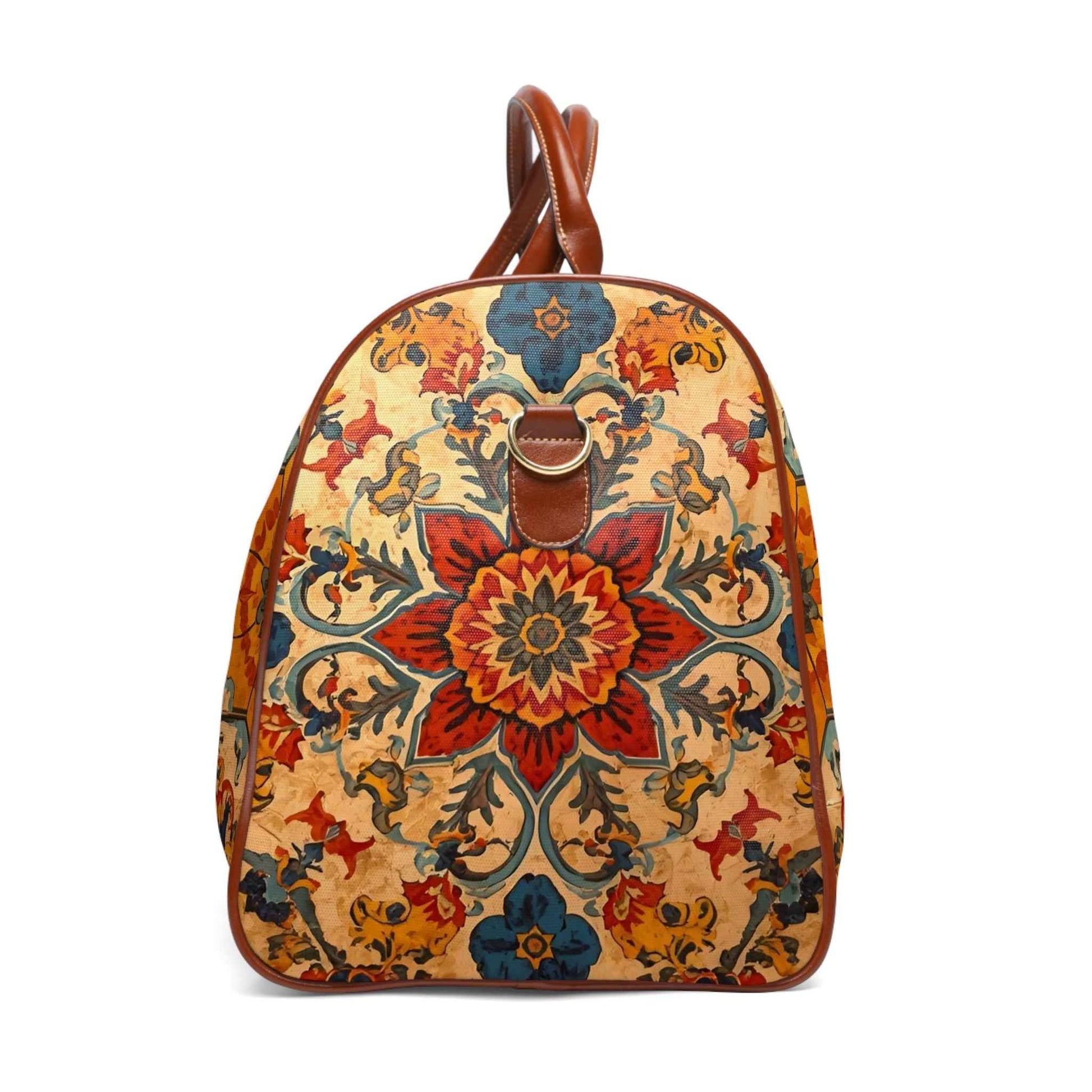 Colorful Waterproof Travel Bag – Boho Weekender Duffle