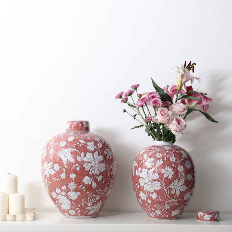 Mantingfang Hongdai Yu Meiren Series Vases For The Home