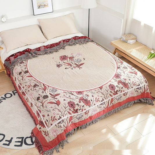 Towel Blanket Cotton Double Air Conditioner Summer Blanket