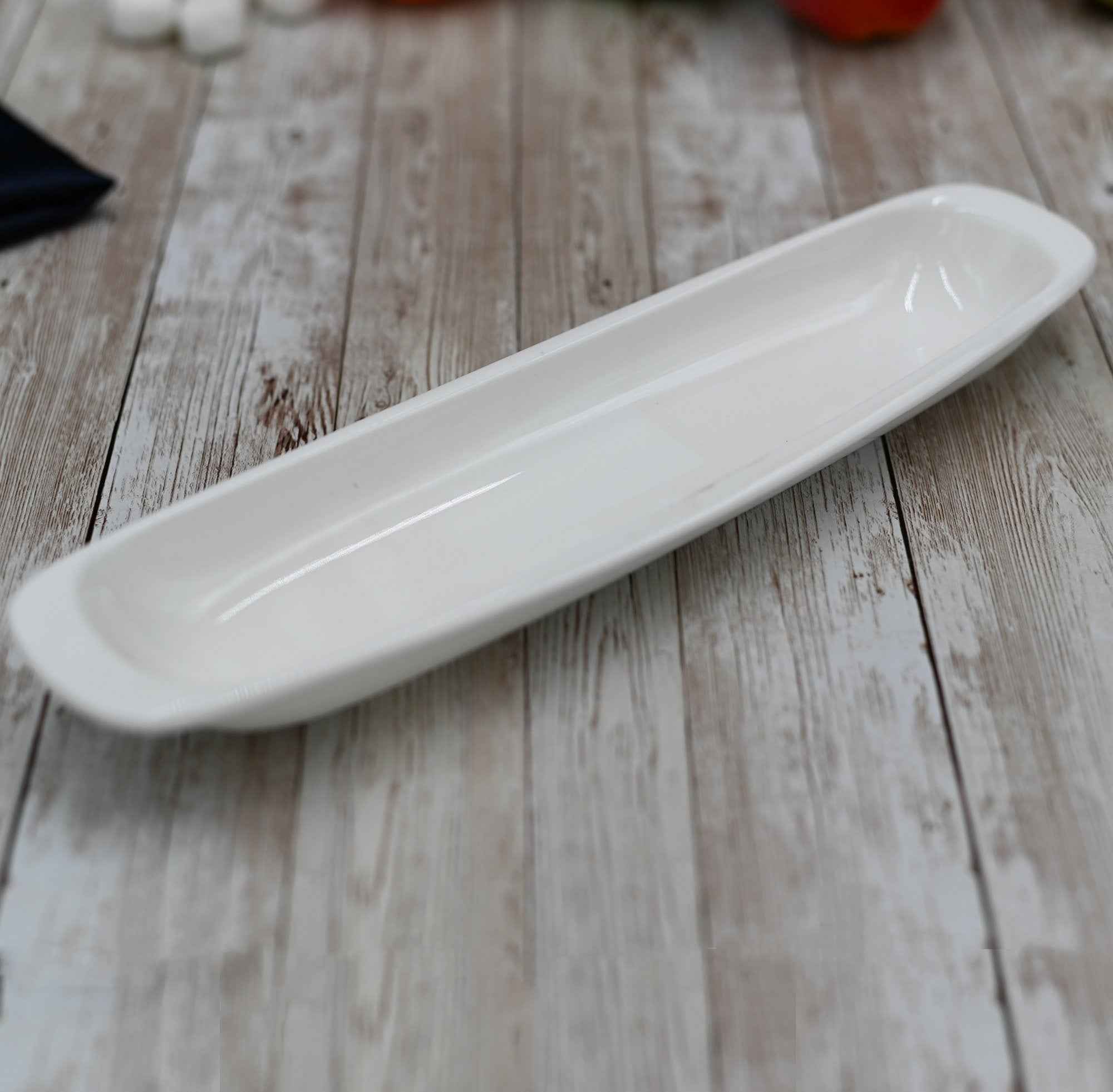 White Celery Tray / Dish 11" inch | 28 Cm