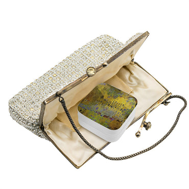 Abstract Klimt Style Jewelry Organizer - Exclusive PU Leather Case by Rosetta Creative Boutique - Rosetta Creative Boutique