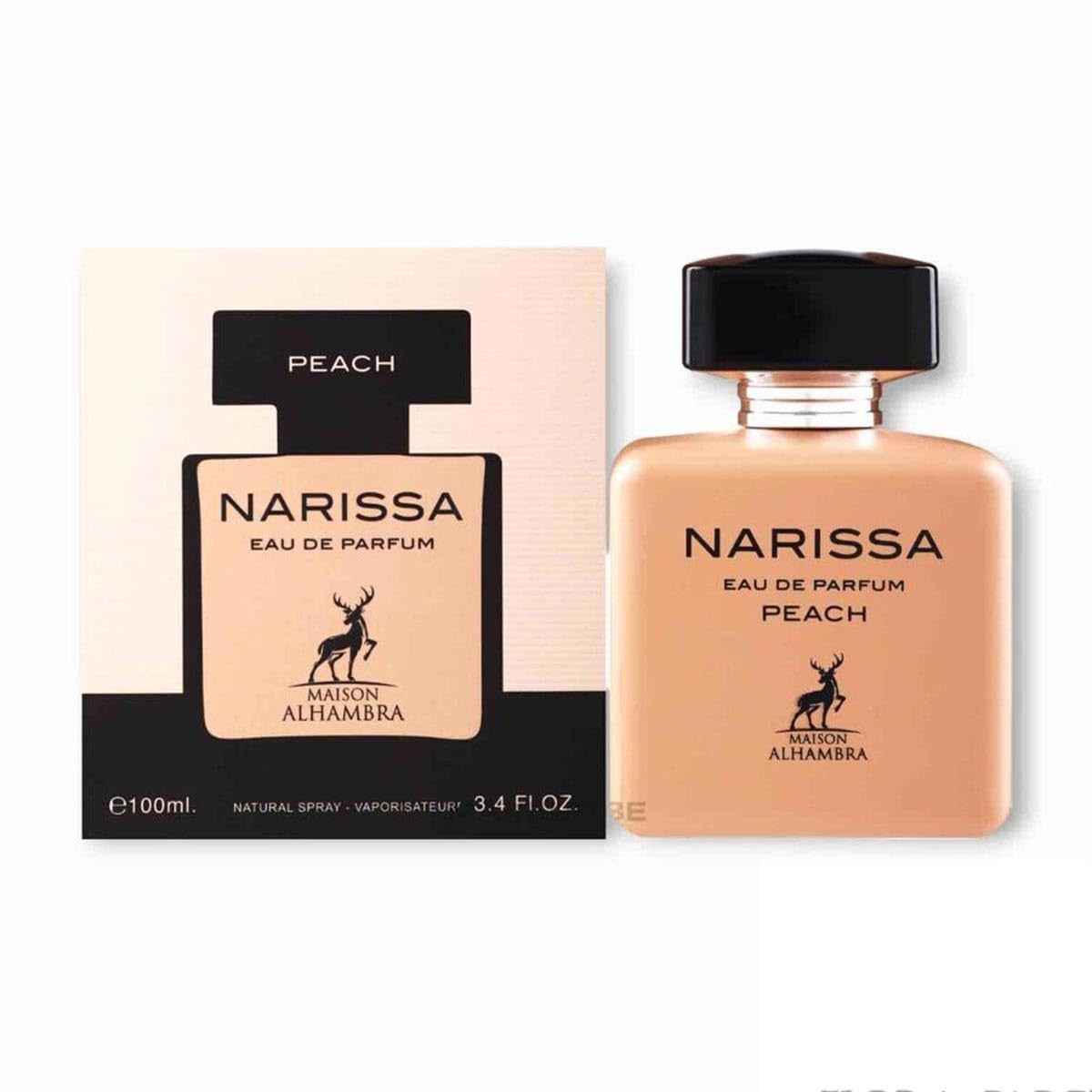 Maison Alhambra Narissa Peach EDP Eau de Parfum 3.4 Oz For Women