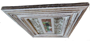 Ao Dai from Vietnam- silk and paper art- Framed