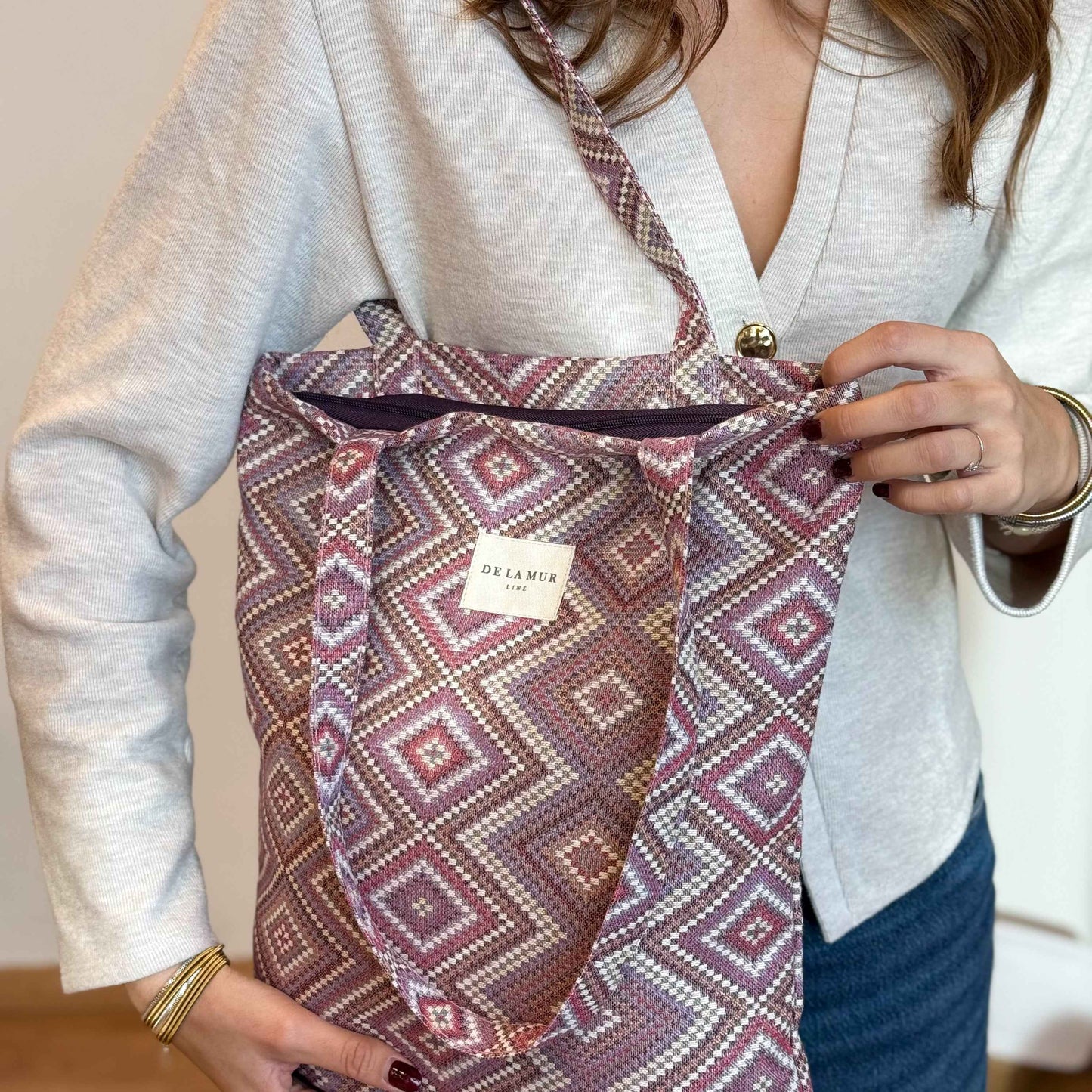 Medium Zippered Bag Nana