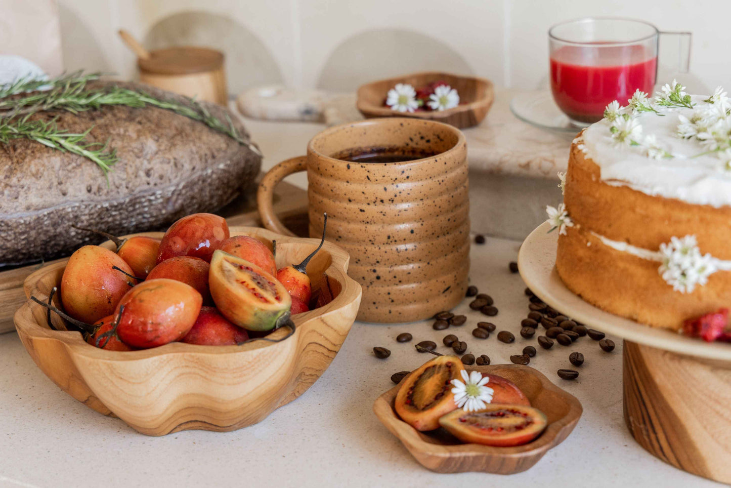 Flora Teak Bowl