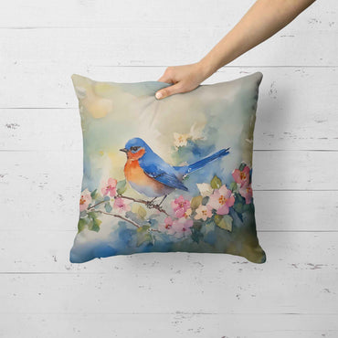 Bluebird Throw Pillow