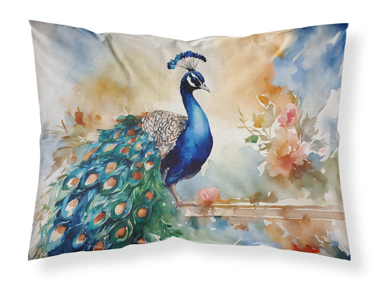 Peacock Standard Pillowcase-0