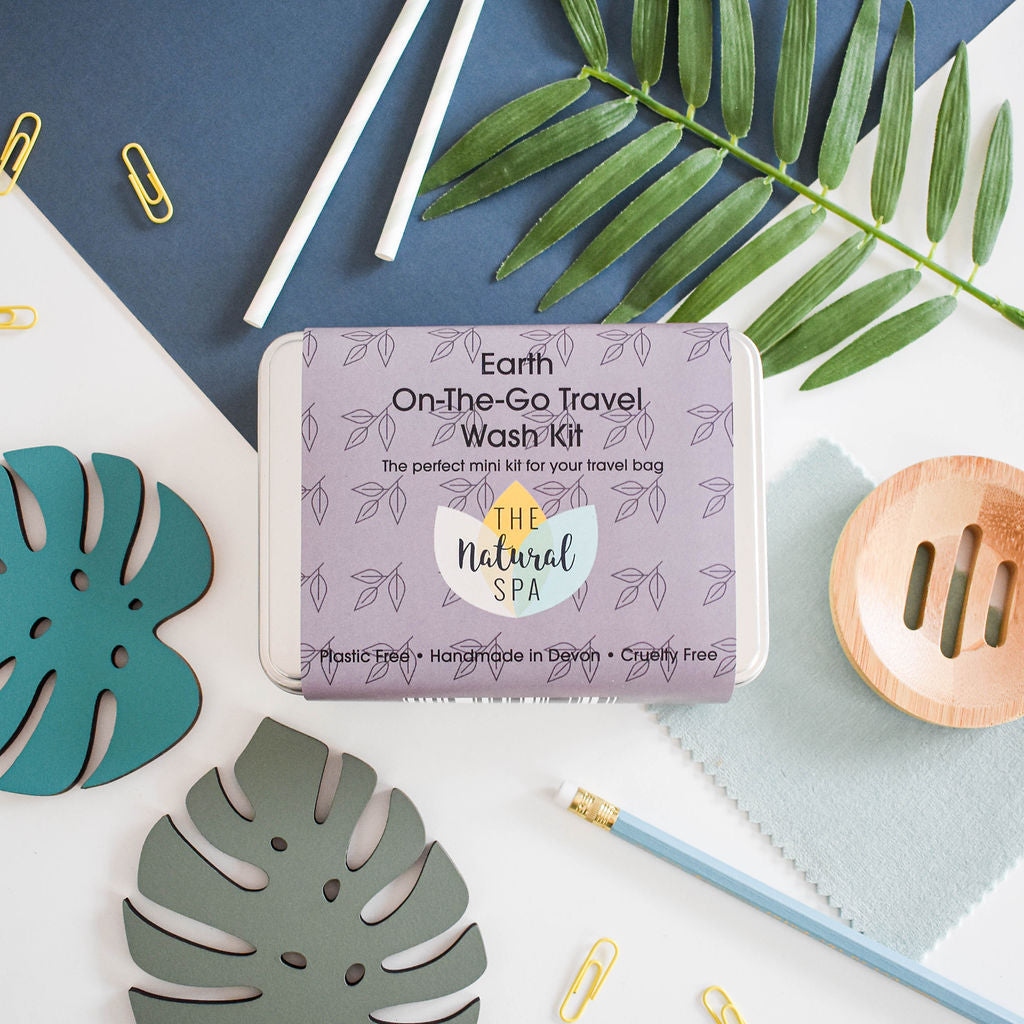 Earth Mini On The Go Travel Wash Kit With Lemon Eucalyptus - Rosetta Creative Boutique