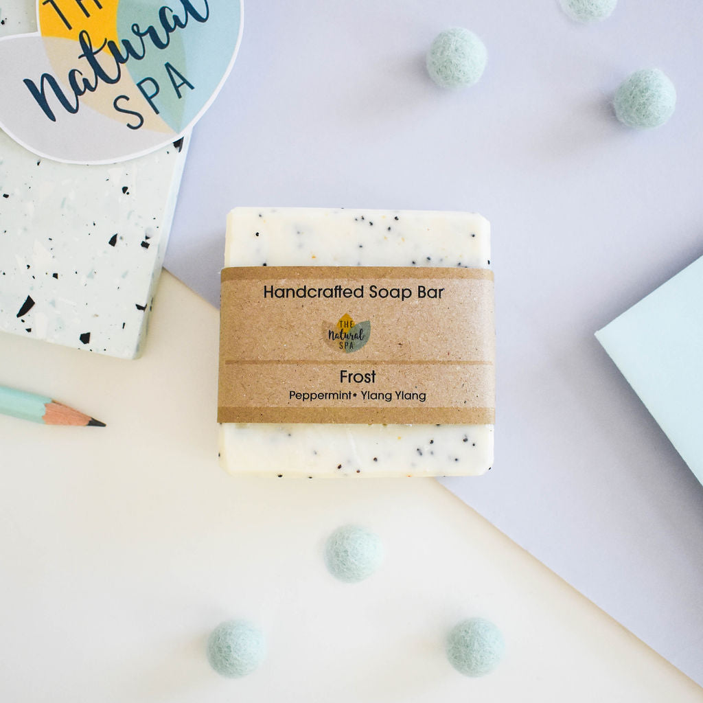 Frost Soap Bar Peppermint and Ylang Ylang Three Styles - Rosetta Creative Boutique