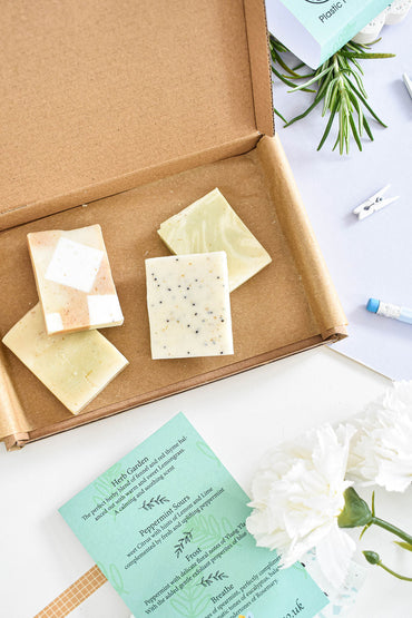 Fresh Scented Soap Trial Box 4 Pieces Thenaturalspa - Rosetta Creative Boutique