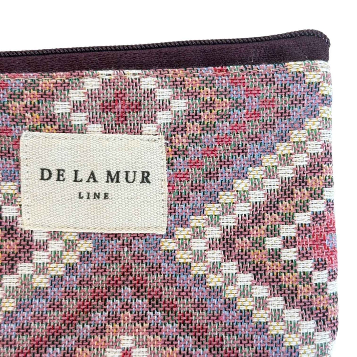 Geometric Jacquard Eyewear Case – Pink & Lilac (Nana)