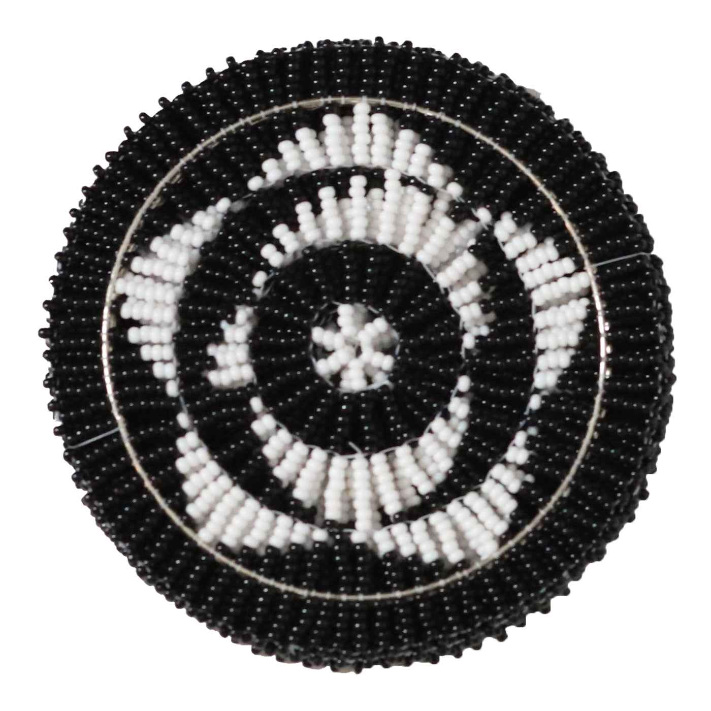 Hand Beaded Coaster Set Of Six By Zimbabwean Artisans Luangisa Home Decor Gift