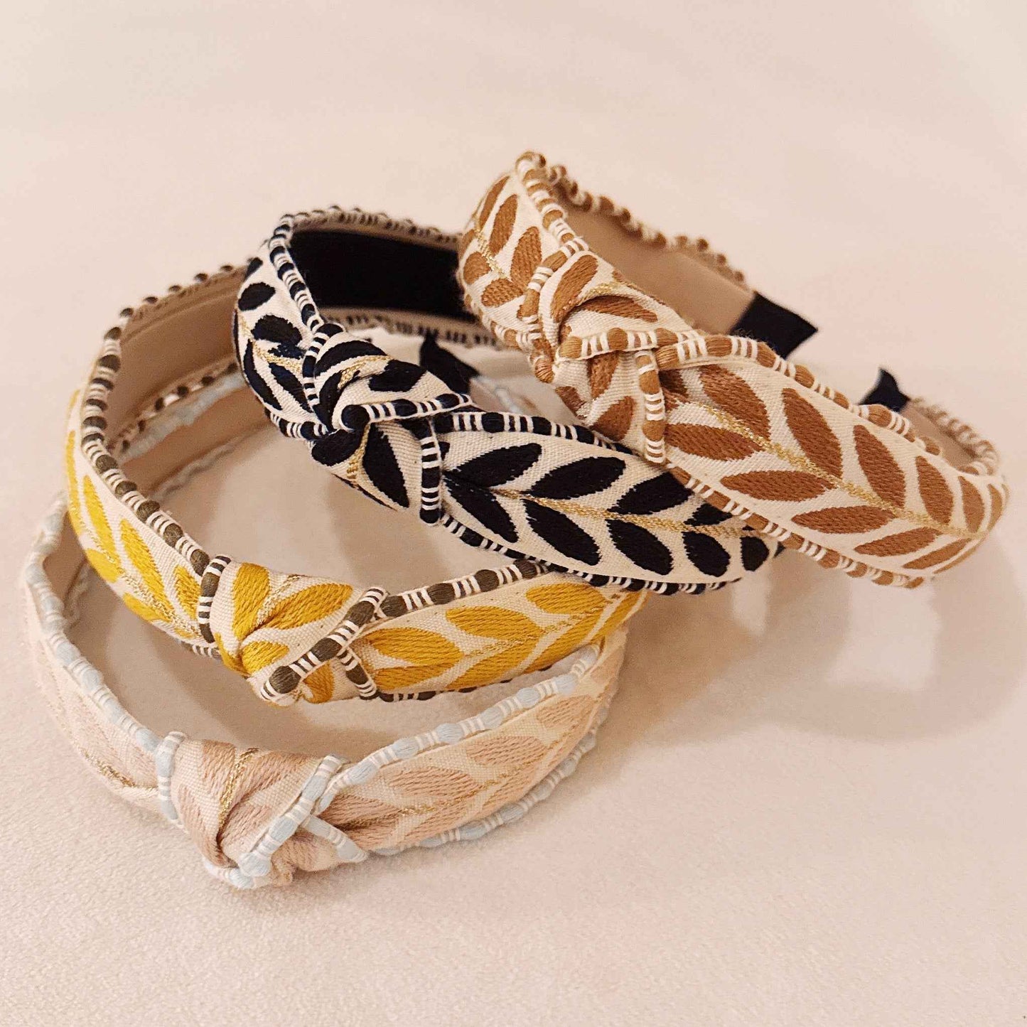 Boho Embroidered Headband For Everyday Wear Southern French Style