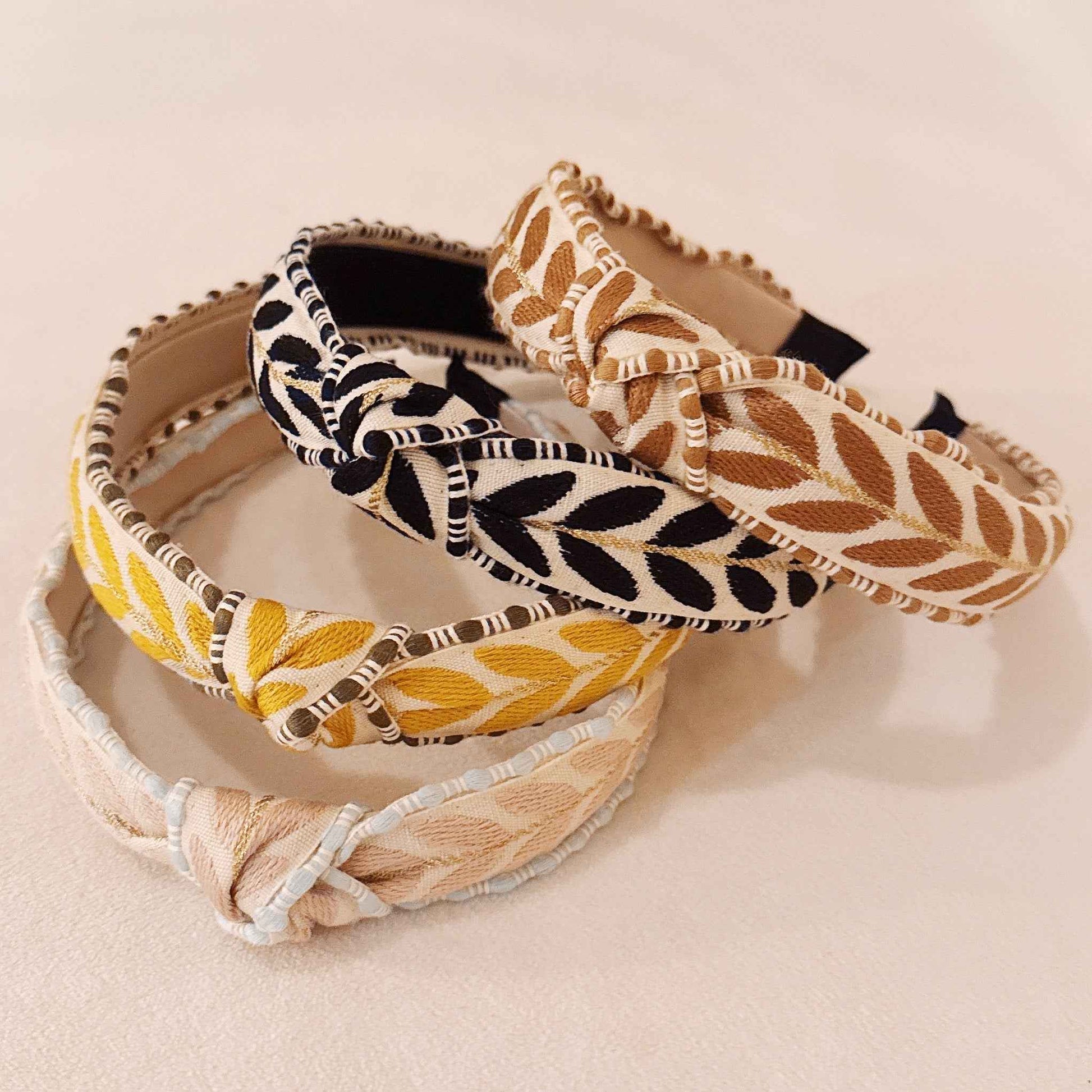 Boho Embroidered Headband For Everyday Wear Southern French Style