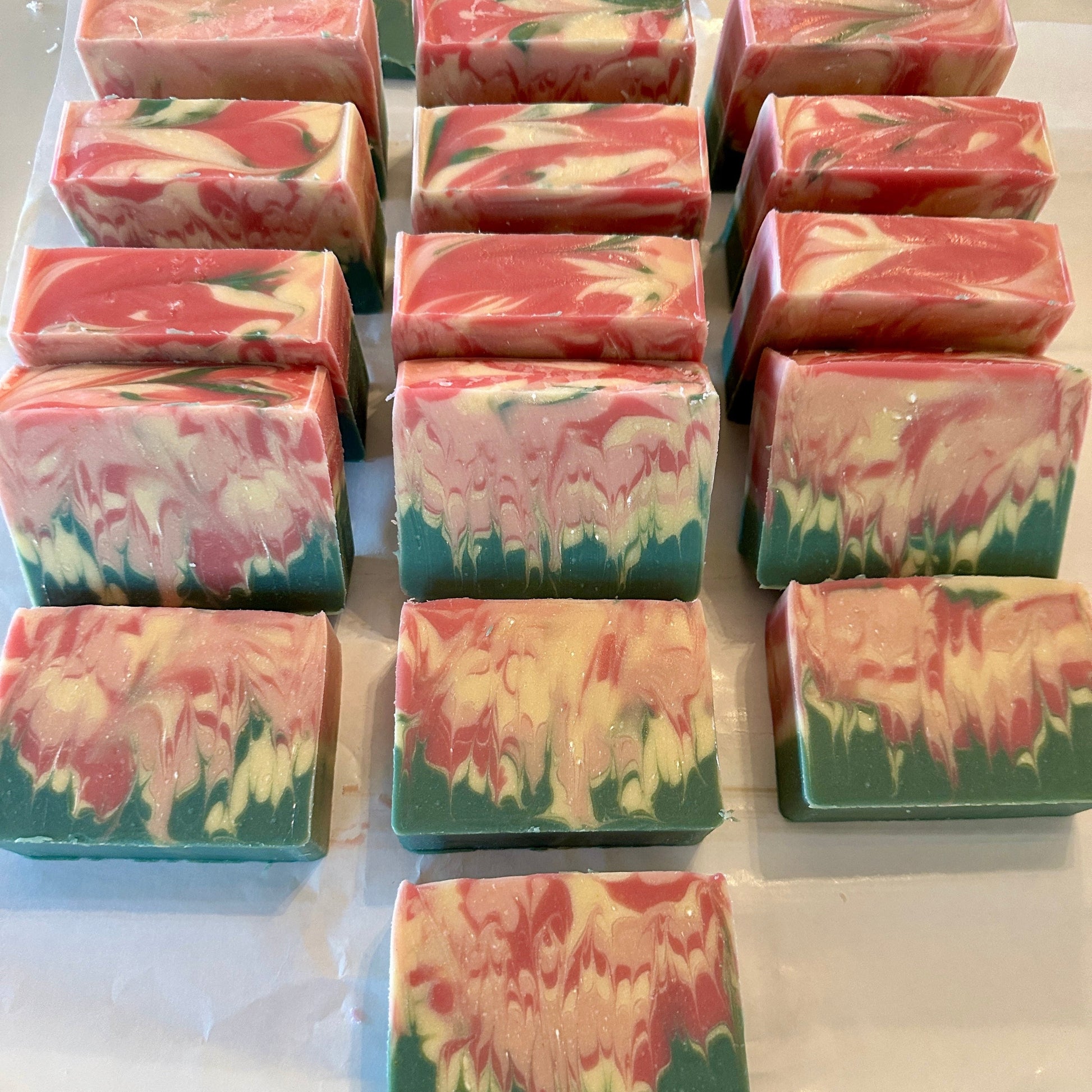 Pink Grapefruit Goat Milk Soap Slippery Bills Citrus Scent - Rosetta Creative Boutique