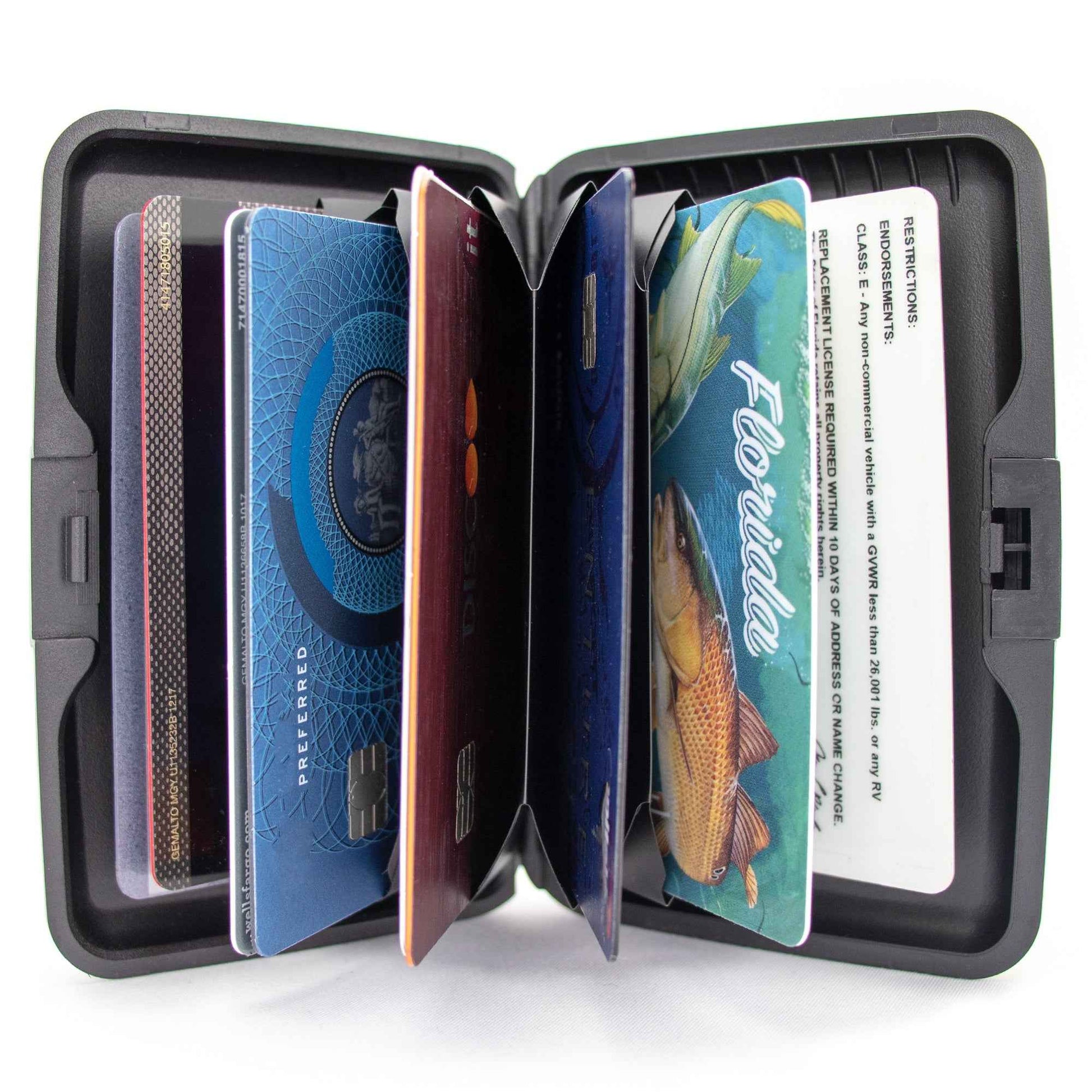 Miami Carry On RFID Protected Passport Cover And Wallet Set For Travel