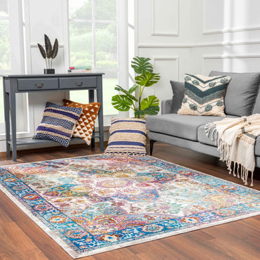 Mardin Colorful Area Rug - Clearance