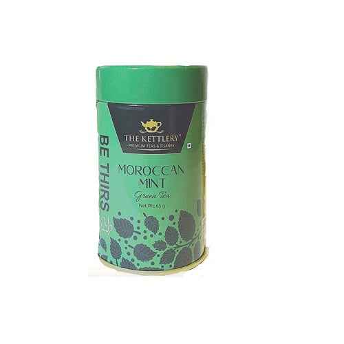 Moroccan Mint Spearmint Green Tea in Tin