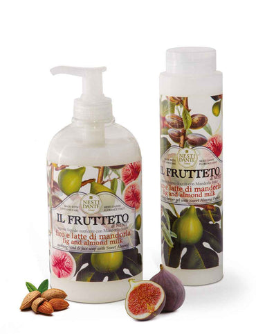 Nesti Dante Green Fig And Almond Milk Shower Gel Made In Italy 300 Ml