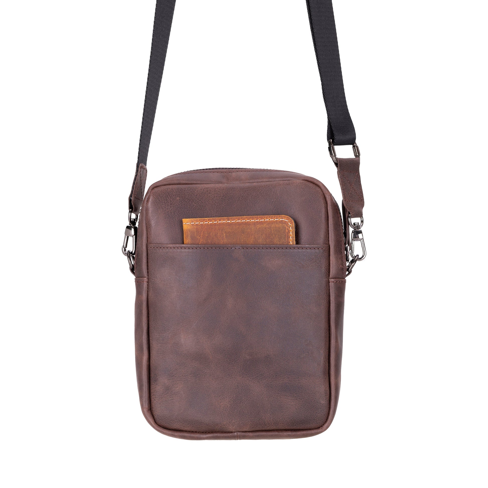 Toronata Ajo Leather Crossbody Bag Pebble Grain Leather - Rosetta Creative Boutique