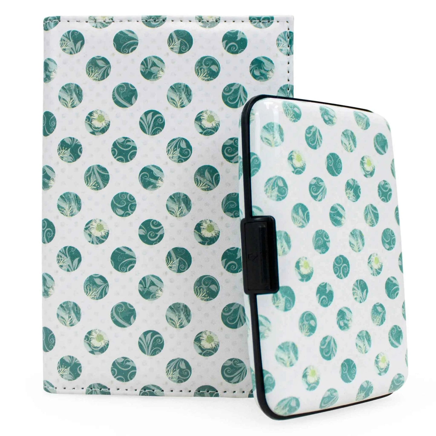 Miami Carry On RFID Protected Passport Cover And Wallet Set For Travel