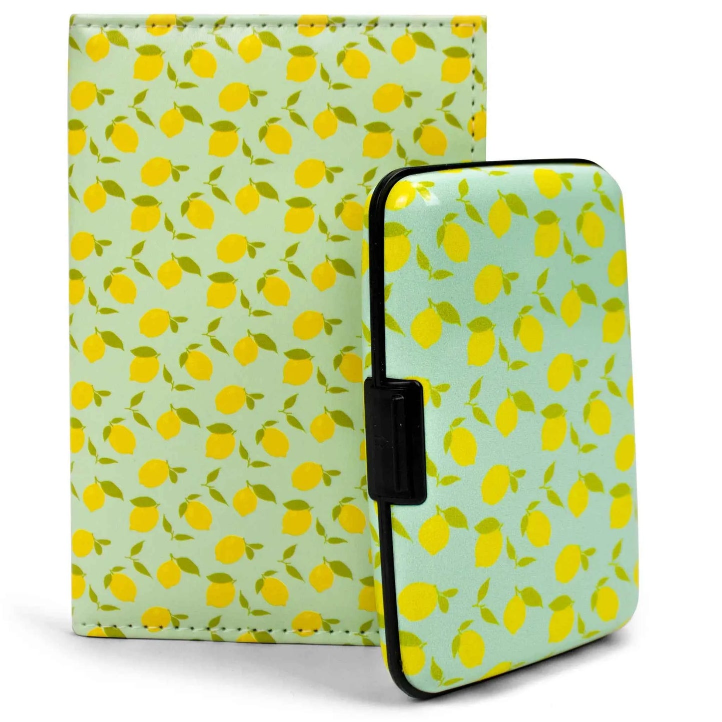 Miami Carry On RFID Protected Passport Cover And Wallet Set For Travel