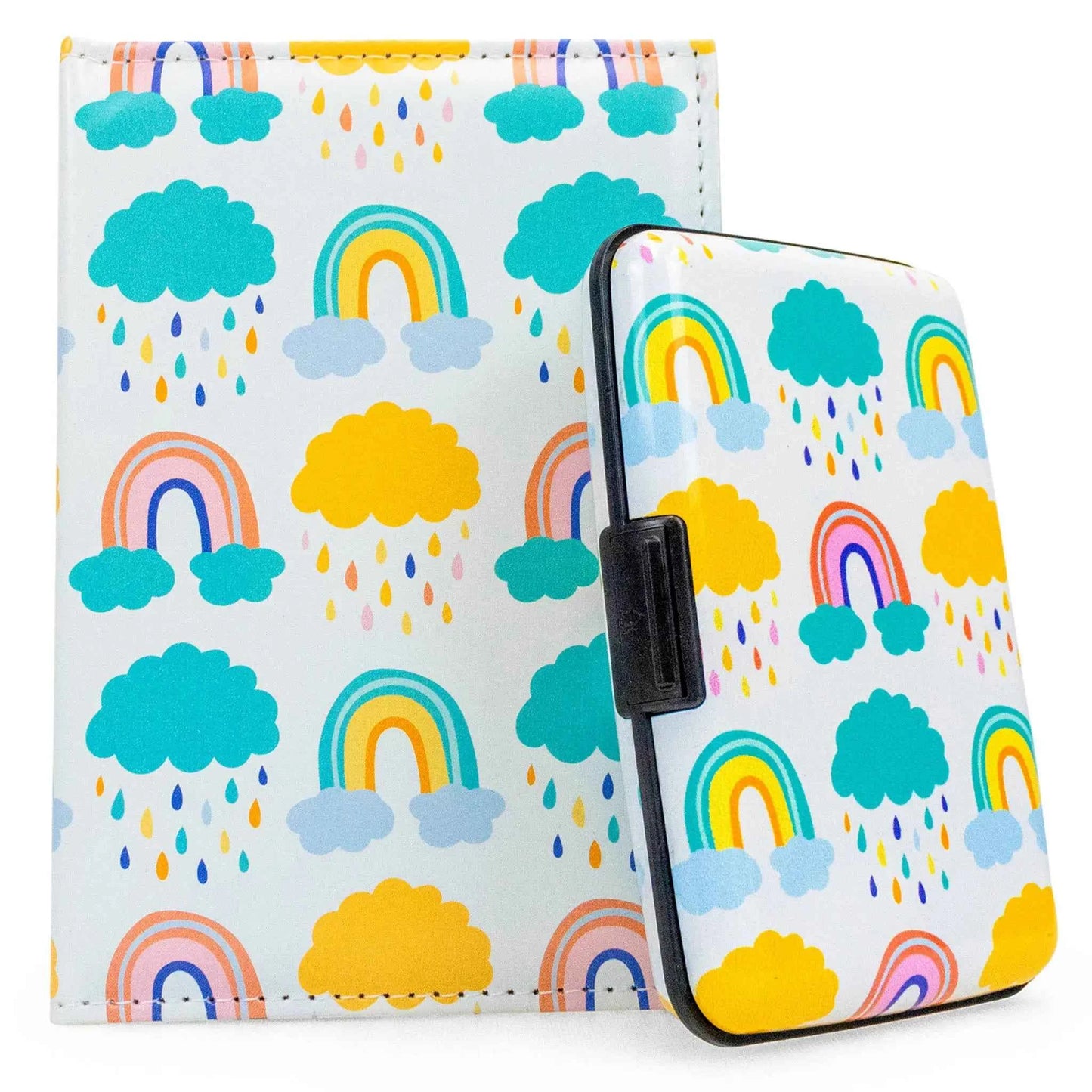 Miami Carry On RFID Protected Passport Cover And Wallet Set For Travel