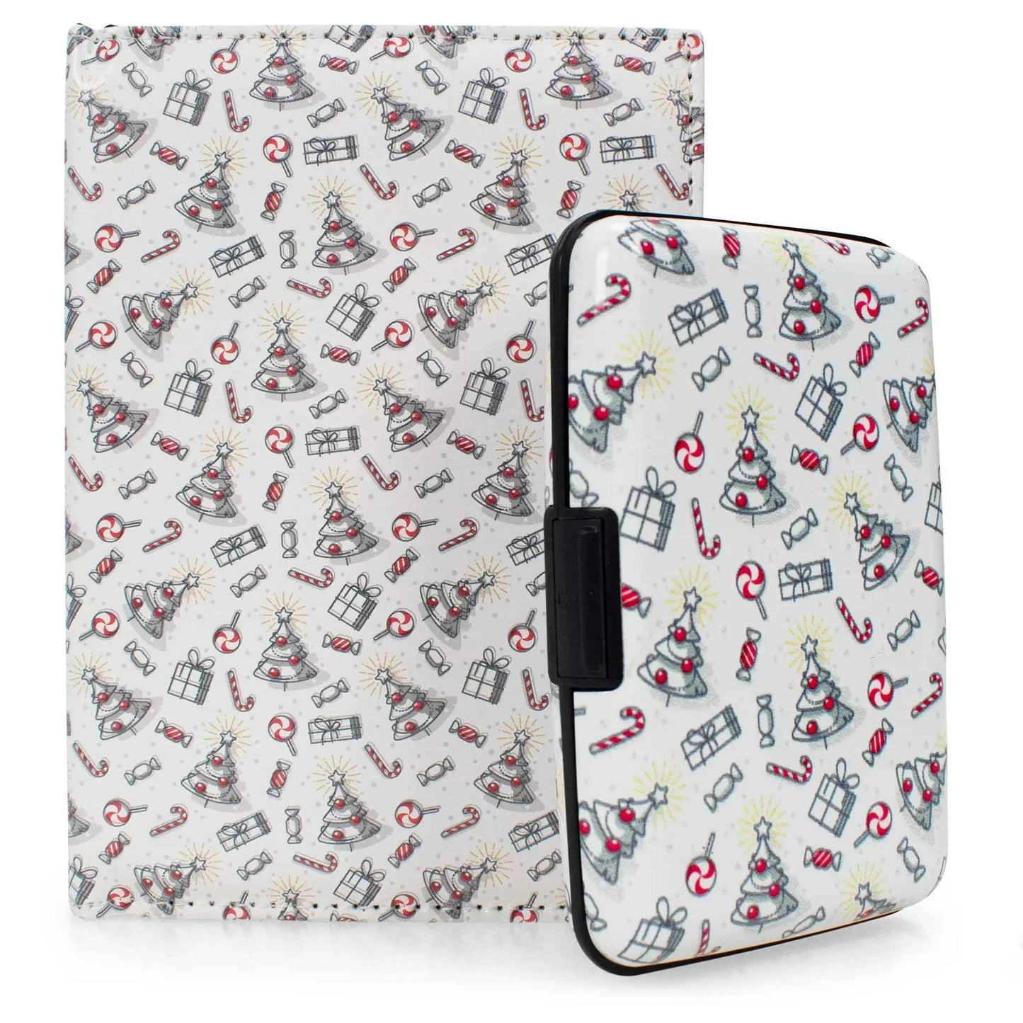 Miami Carry On RFID Protected Passport Cover And Wallet Set For Travel