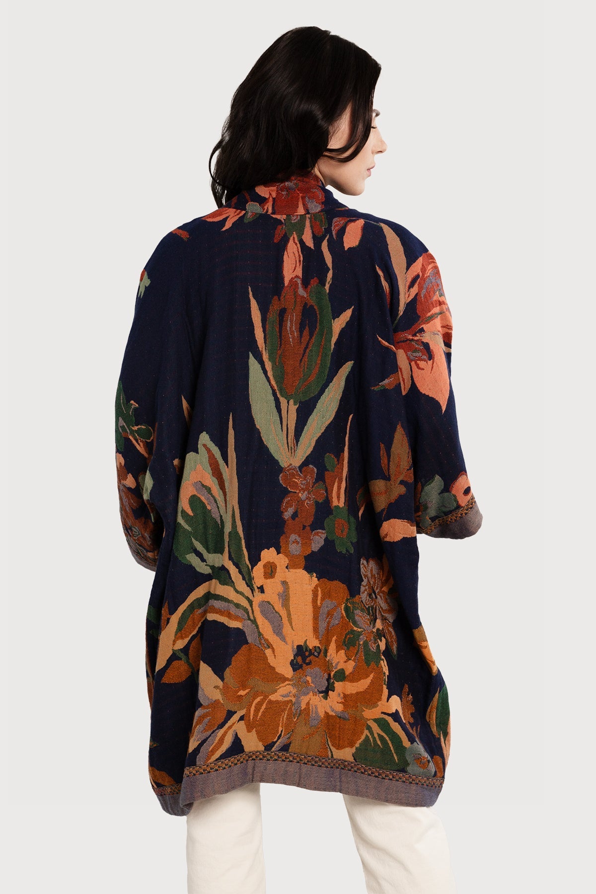 Floral Kimono Cotton Jacket
