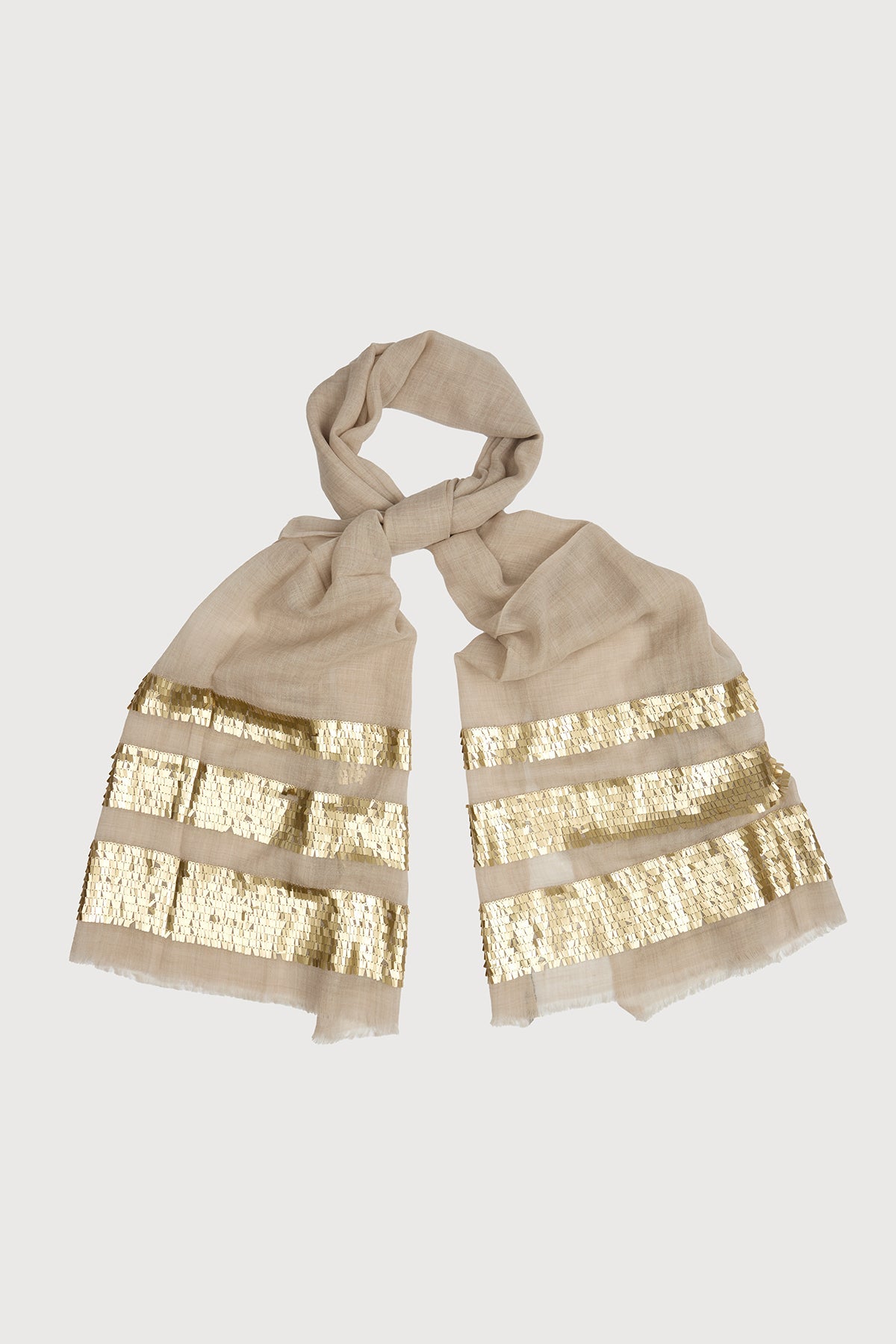 Fringe Sequins Scarf