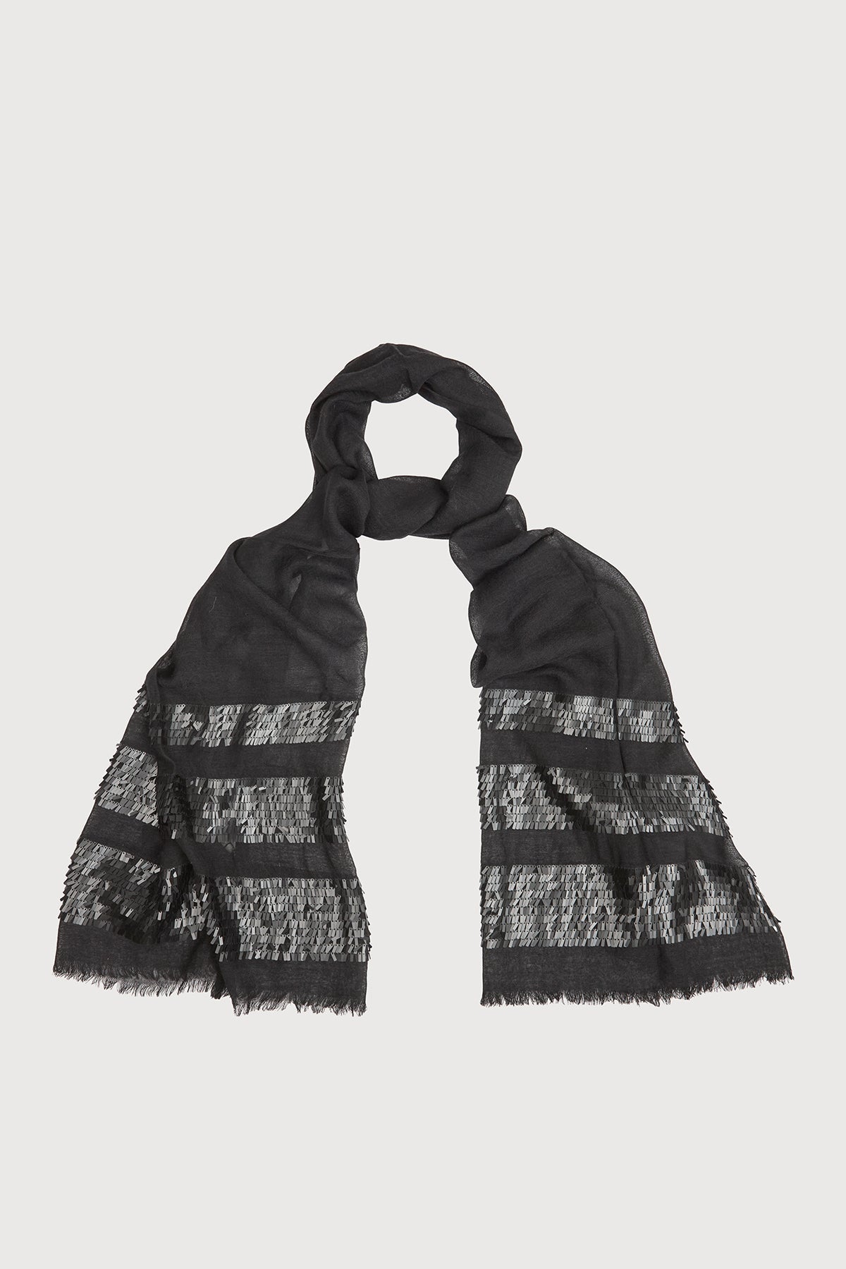 Fringe Sequins Scarf