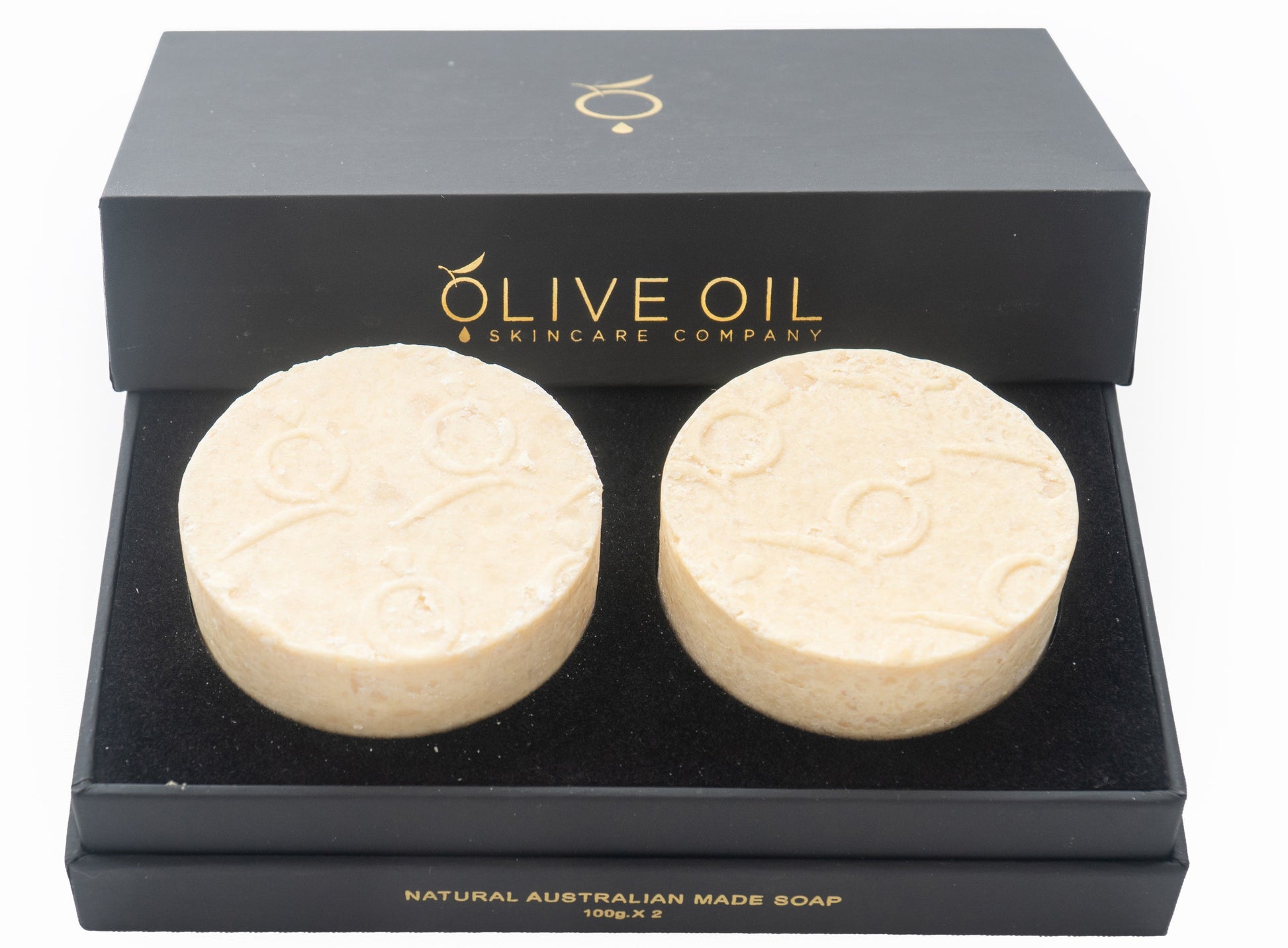 Olive Oil Soap Gift Set Black Label By OOSC All Natural - Rosetta Creative Boutique