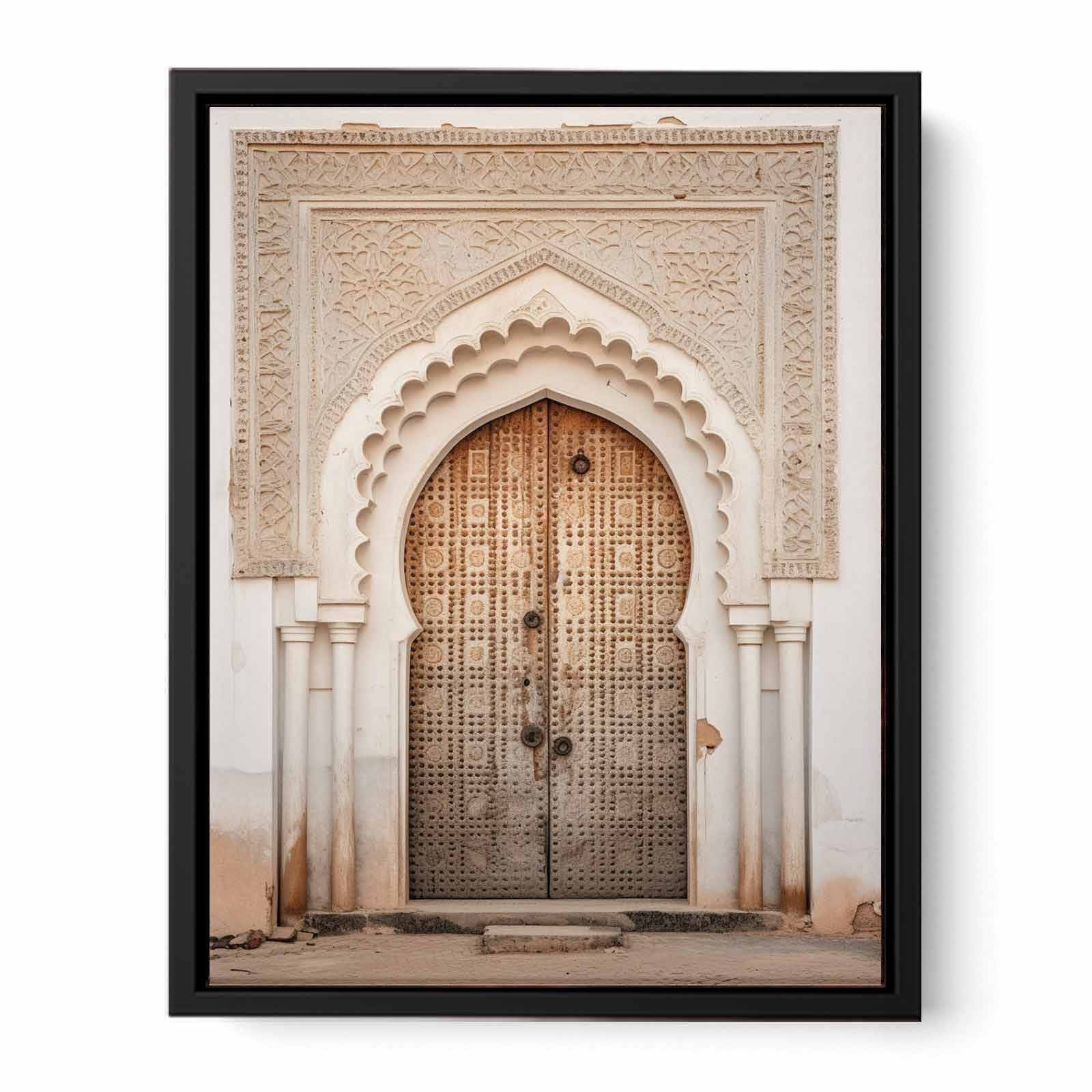 Vintage Door Canvas Art Print-4