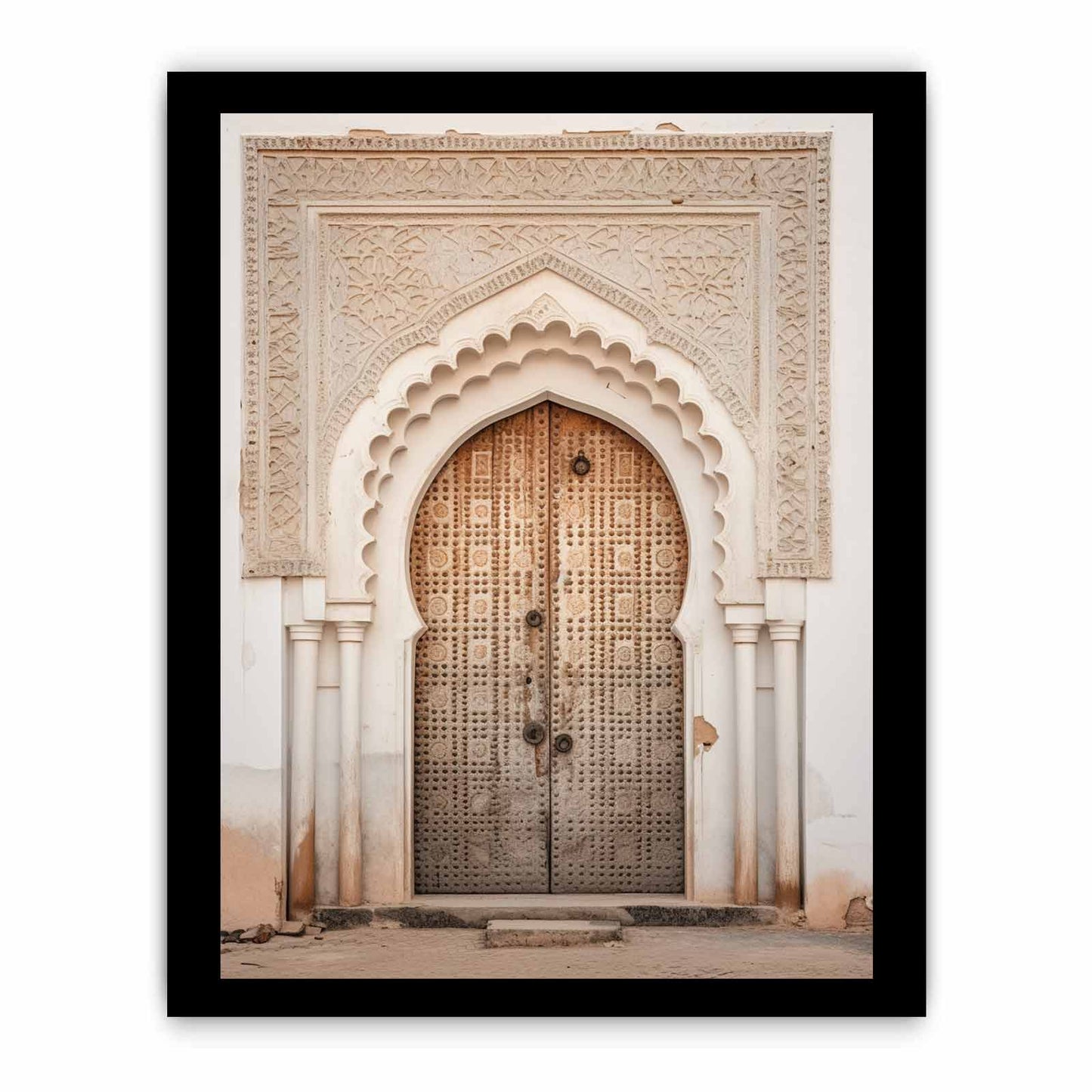 Vintage Door Canvas Art Print-7