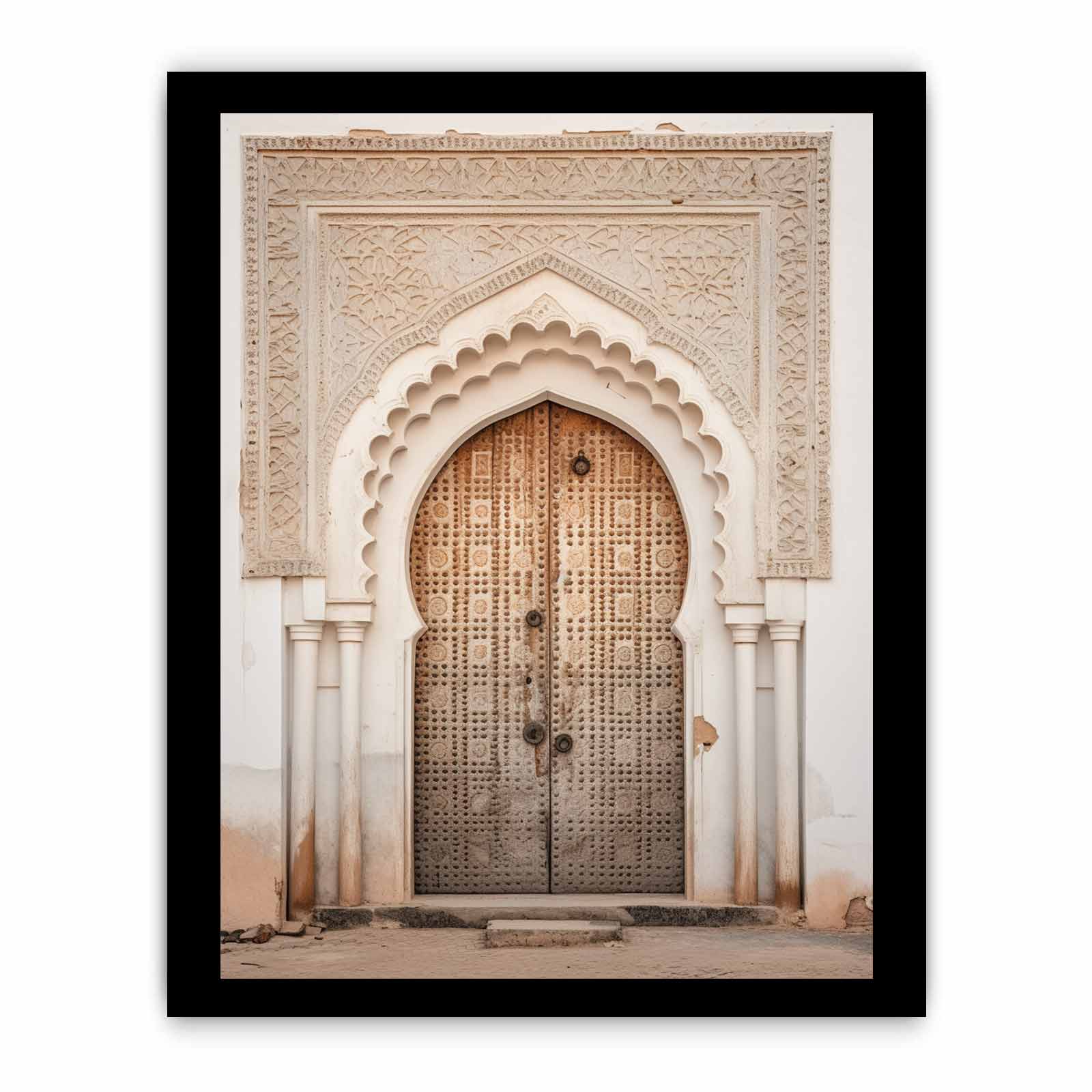 Vintage Door Canvas Art Print-7